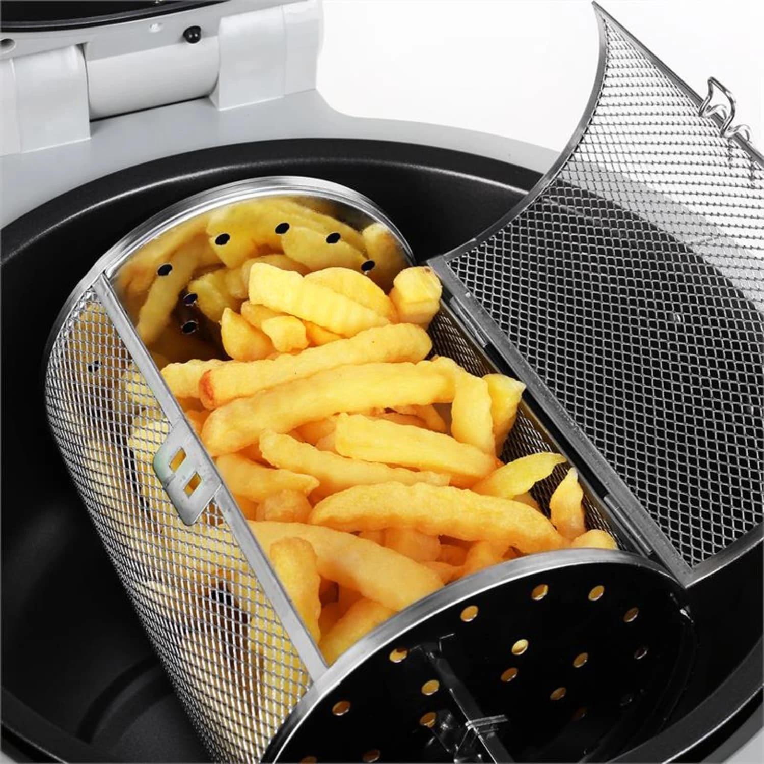 VitAir Heißluftfritteuse Schwarz 1400W Grillen Backen 9 Liter 9 VitAir Heißluftfritteuse Schwarz 1400W Grillen Backen 9 Liter – Bild 7