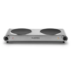 Captain Cook² Doppel-Kochplatte Infrarot 2400W Edelstahl -kitchentools Verkäufe 10027875 yy 0004 titel Klarstein Captain Cook Doppel Kochplatte