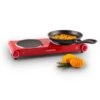 Captain Cook² Doppel-Kochplatte Infrarot 2400W Edelstahl Rot 1 Captain Cook² Doppel-Kochplatte Infrarot 2400W Edelstahl Rot -kitchentools Verkäufe 10027876 yy 0001 titel Klarstein Captain Cook Doppel Kochplatte