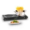 Captain Cook² Doppel-Kochplatte Infrarot 2400W Edelstahl Schwarz -kitchentools Verkäufe 10027877 yy 0001 titel Klarstein Captain Cook Doppel Kochplatte