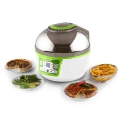 VitAir Turbo Heißluftfritteuse Grün-weiß 1400W Grillen Backen 9l -kitchentools Verkäufe 10028288 yy 0011 ambient klarstein vitair heissluft frieteuse