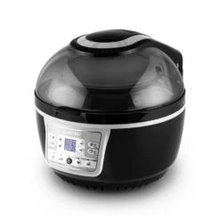 VitAir Turbo Heißluftfritteuse Grau-schwarz 1400W Grillen Backen 9l 19 VitAir Turbo Heißluftfritteuse Grau-schwarz 1400W Grillen Backen 9l -kitchentools Verkäufe 10028290 yy 0007 titel Klarstein VitAir Heissluftfritteuse