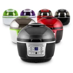 VitAir Turbo Heißluftfritteuse Grau-schwarz 1400W Grillen Backen 9l 23 VitAir Turbo Heißluftfritteuse Grau-schwarz 1400W Grillen Backen 9l -kitchentools Verkäufe 10028290 yy 0012 variant