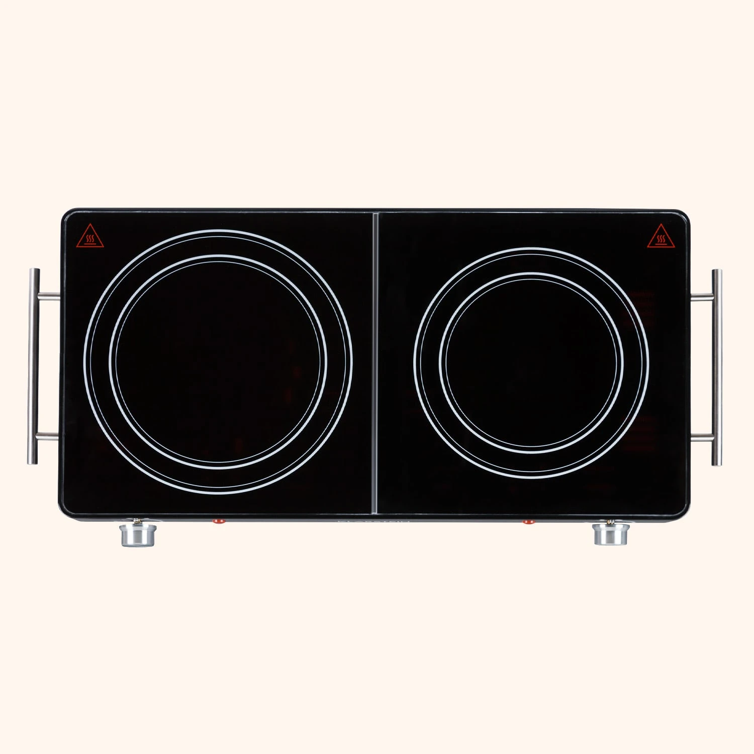 VariCook Duo Kochplatte 3000W Edelstahlgehäuse Tragegriffe 7 VariCook Duo Kochplatte 3000W Edelstahlgehäuse Tragegriffe - Image 5