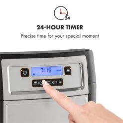 Aromatica II Duo Kaffeemaschine, Integriertes Mahlwerk, 1,25 L Silber 17 Aromatica II Duo Kaffeemaschine, Integriertes Mahlwerk, 1,25 L Silber -kitchentools Verkäufe 10032865 yy 0005 logo Klarstein Aromatica II Duo Kaffeemaschine schwarz