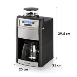 Aromatica II Duo Kaffeemaschine, Integriertes Mahlwerk, 1,25 L Silber 23 Aromatica II Duo Kaffeemaschine, Integriertes Mahlwerk, 1,25 L Silber -kitchentools Verkäufe 10032865 yy 0011 logo Klarstein Aromatica II Duo Kaffeemaschine schwarz