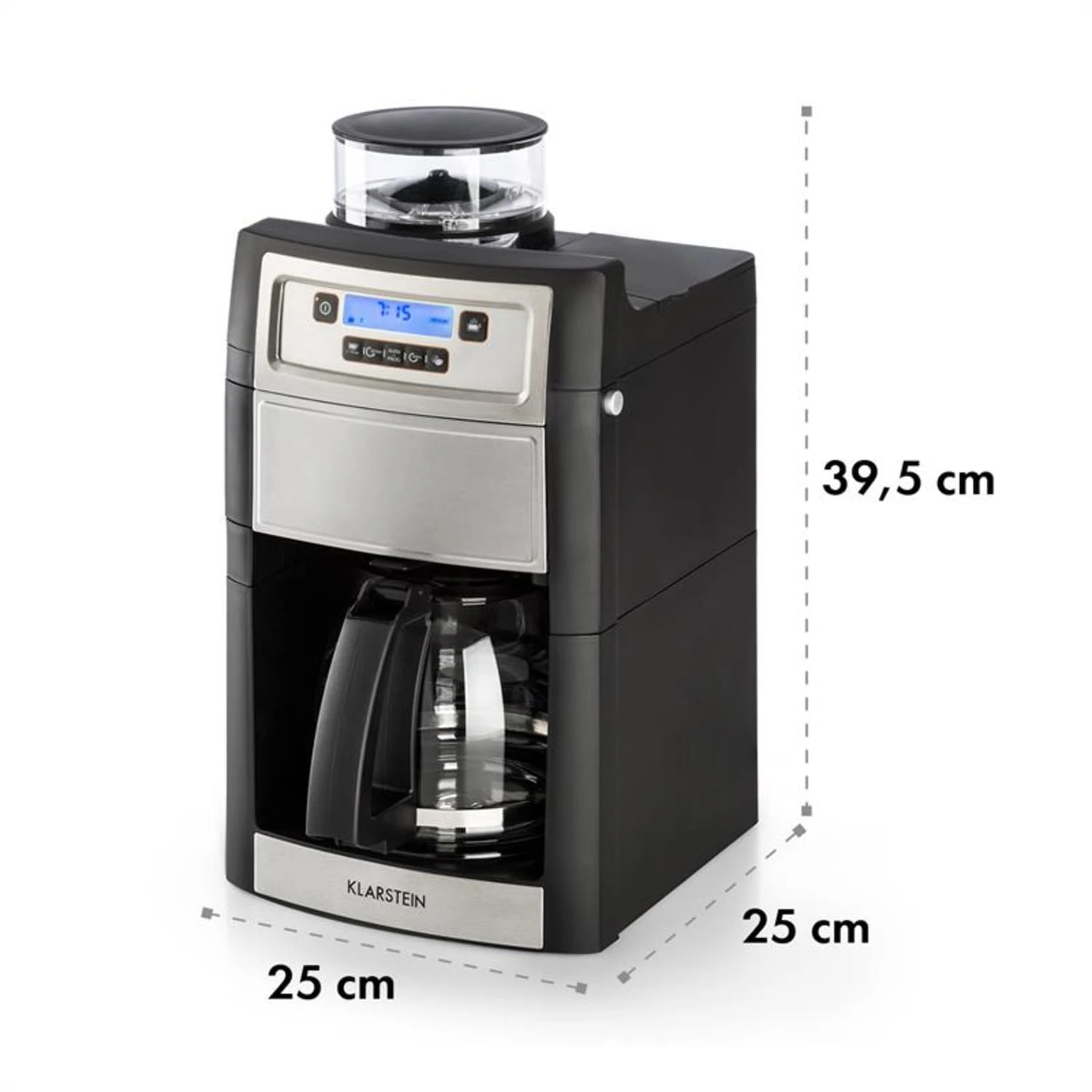 Aromatica II Duo Kaffeemaschine, Integriertes Mahlwerk, 1,25 L Silber 13 Aromatica II Duo Kaffeemaschine, Integriertes Mahlwerk, 1,25 L Silber - Image 11