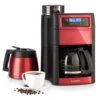 Aromatica II Duo Kaffeemaschine, Integriertes Mahlwerk, 1,25 L, Rot -kitchentools Verkäufe 10032866 yy 0001 titel Klarstein Aromatica II Duo Kaffeemaschine rot
