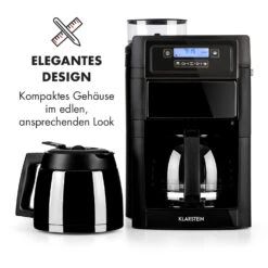 Aromatica II Set Kaffeemaschine, Mahlwerk, 1,25 L, Schwarz -kitchentools Verkäufe 10032874 de 0003 logo