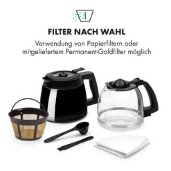 Aromatica II Set Kaffeemaschine, Mahlwerk, 1,25 L, Schwarz -kitchentools Verkäufe 10032874 de 0004 logo