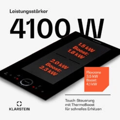 Delicatessa Slim Domino Induktionskochfeld 3500W Timer Schwarz -kitchentools Verkäufe 10033015 de 0003 usp