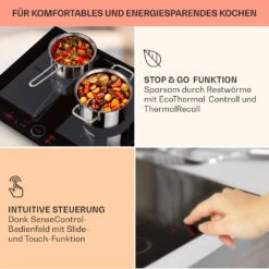Delicatessa 60 Einbaukochfeld Induktion 4 Zonen 7000W Glaskeramik 13 Delicatessa 60 Einbaukochfeld Induktion 4 Zonen 7000W Glaskeramik -kitchentools Verkäufe 10033021 de 0004 usp