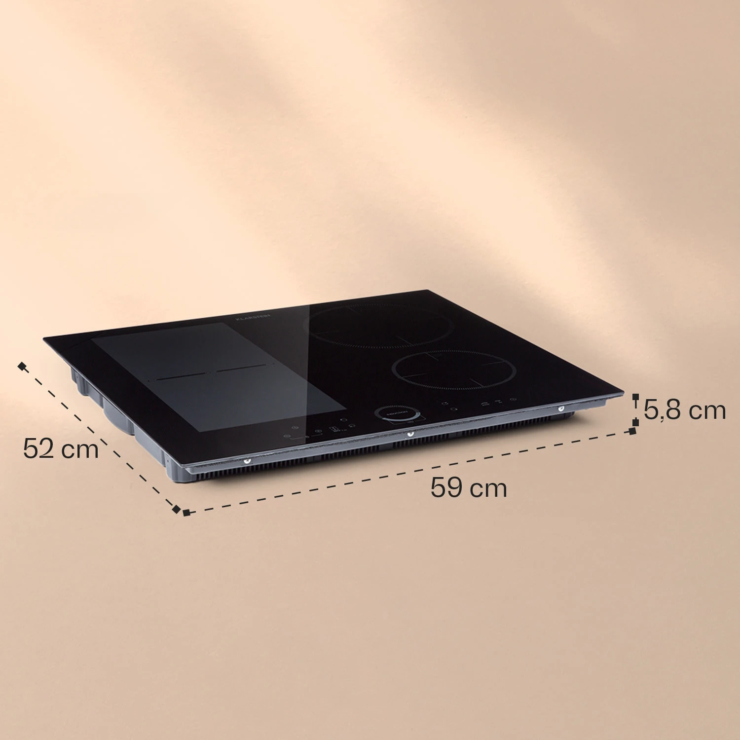 Delicatessa 60 Hybrid Einbaukochfeld Induktion 4 Zonen 7000W Glas 8 Delicatessa 60 Hybrid Einbaukochfeld Induktion 4 Zonen 7000W Glas - Image 6