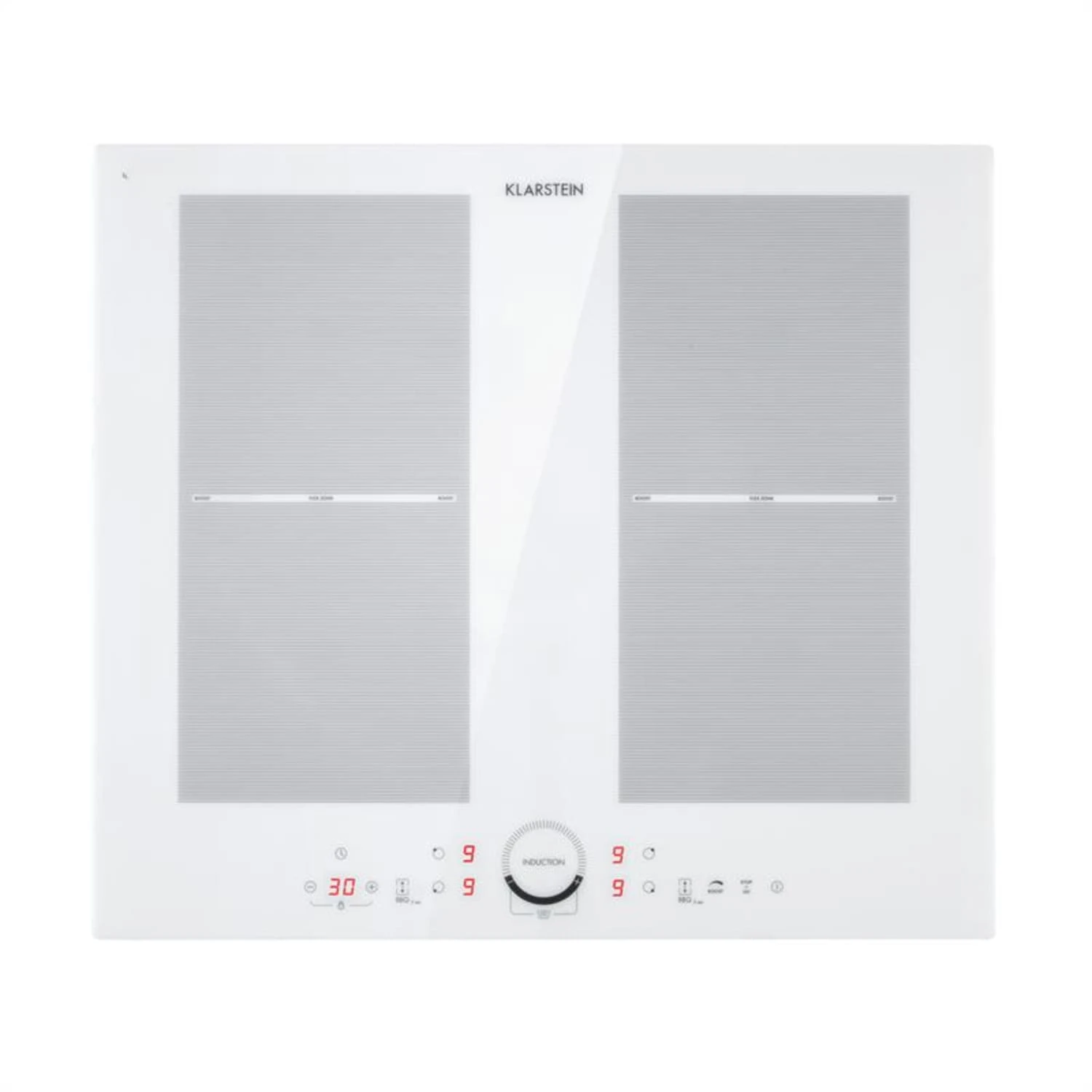 Delicatessa 60 Induktionskochfeld 4 Zonen 7000W Timer Weiß 3 Delicatessa 60 Induktionskochfeld 4 Zonen 7000W Timer Weiß