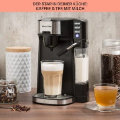 Baristomat 2-in-1-Heißgetränkeautomat Kaffee Tee Milchschaum -kitchentools Verkäufe 10033138 de 0004 usp