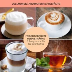 Baristomat 2-in-1-Heißgetränkeautomat Kaffee Tee Milchschaum -kitchentools Verkäufe 10033138 de 0007 usp
