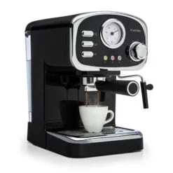 kitchentools Verkäufe 32 Espressionata Gusto Espressomaschine 1100W 15 Bar Druck Schwarz