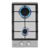 Ignito Domino Gaskochfeld 2-flammig Sabaf-Brenner Edelstahl Silber -kitchentools Verkäufe 10034108 yy 0001 titel