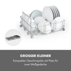 Aquatica Geschirrspüler Freistehend Installationsfrei 2 Gedecke 860W 15 Aquatica Geschirrspüler Freistehend Installationsfrei 2 Gedecke 860W -kitchentools Verkäufe 10034126 de 0003 logo