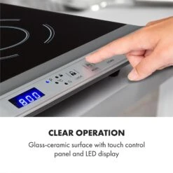 Cucinata Induktionskochfeld 3100W 10 Leistungsstufen 200-1300W -kitchentools Verkäufe 10034503 yy 0005 logo Klarstein Cucinata Induktionskochfeld 3100 W