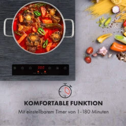 Varicook Steel Induktionskochfeld 3100W 10 Leistungsstufen Topfsensor 17 Varicook Steel Induktionskochfeld 3100W 10 Leistungsstufen Topfsensor -kitchentools Verkäufe 10034504 de 0007 logo
