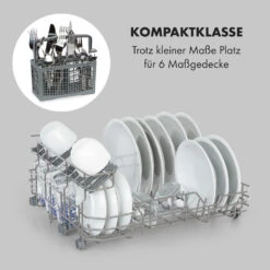 Lagoona Geschirrspülmaschine 1380W 6,5L 6 Gedecke Touch -kitchentools Verkäufe 10034631 de 0003 logo