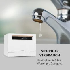 Lagoona Geschirrspülmaschine 1380W 6,5L 6 Gedecke Touch -kitchentools Verkäufe 10034631 de 0007 logo