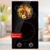 Kochheld Doppel-Induktionskochfeld 2900W Dreh-Regler Glas Schwarz -kitchentools Verkäufe 10034946 de 0001 main