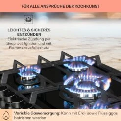 Alchemist 5 Zonen Gaskochfeld Aluminium-Brenner Glaskeramik Schwarz 15 Alchemist 5 Zonen Gaskochfeld Aluminium-Brenner Glaskeramik Schwarz -kitchentools Verkäufe 10034970 de 0005 usp