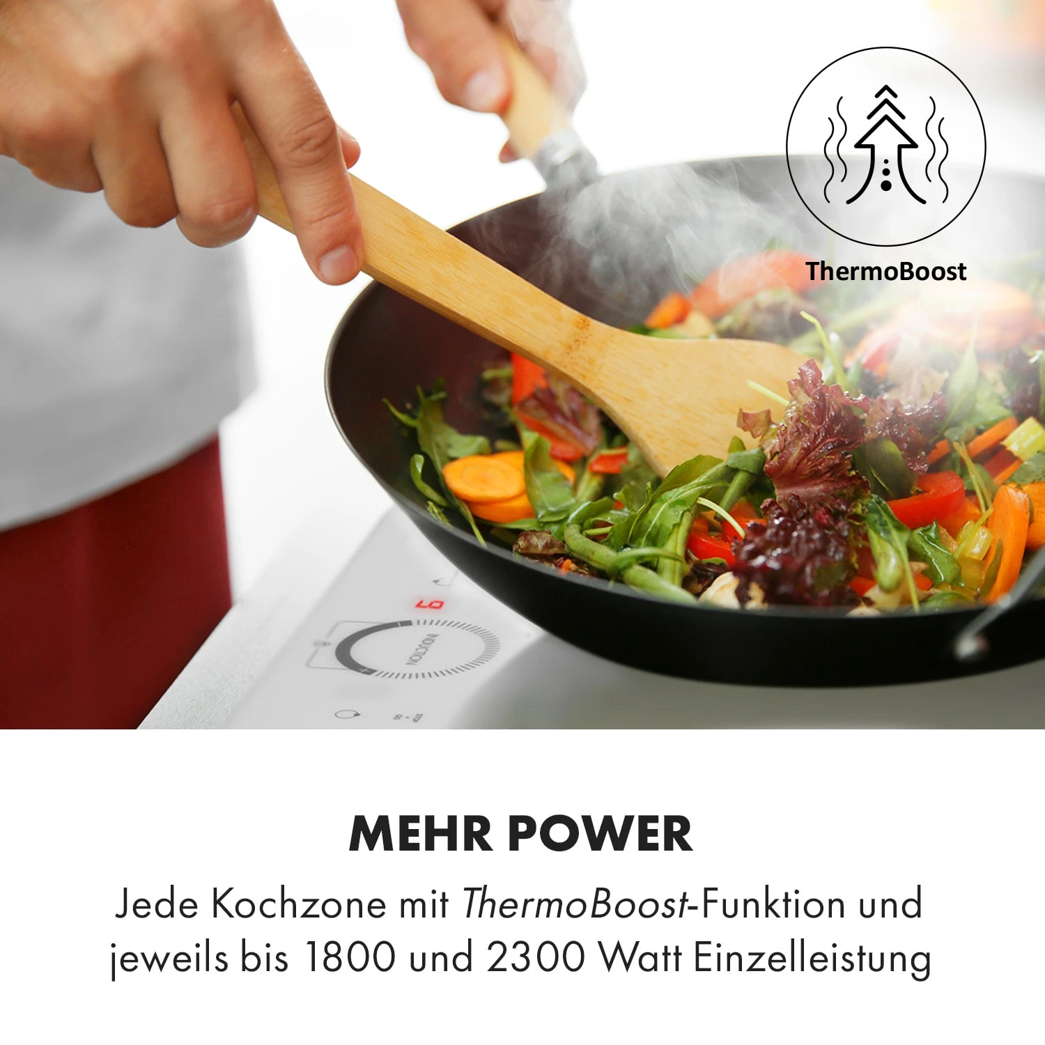 Delicatessa Slim Domino Induktionskochfeld 3500W Timer 9 Delicatessa Slim Domino Induktionskochfeld 3500W Timer - Image 7