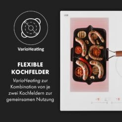 Delicatessa 77 Hybrid Einbaukochfeld Induktion 4 Zonen 7000W 15 Delicatessa 77 Hybrid Einbaukochfeld Induktion 4 Zonen 7000W -kitchentools Verkäufe 10035199 de 0003 logo