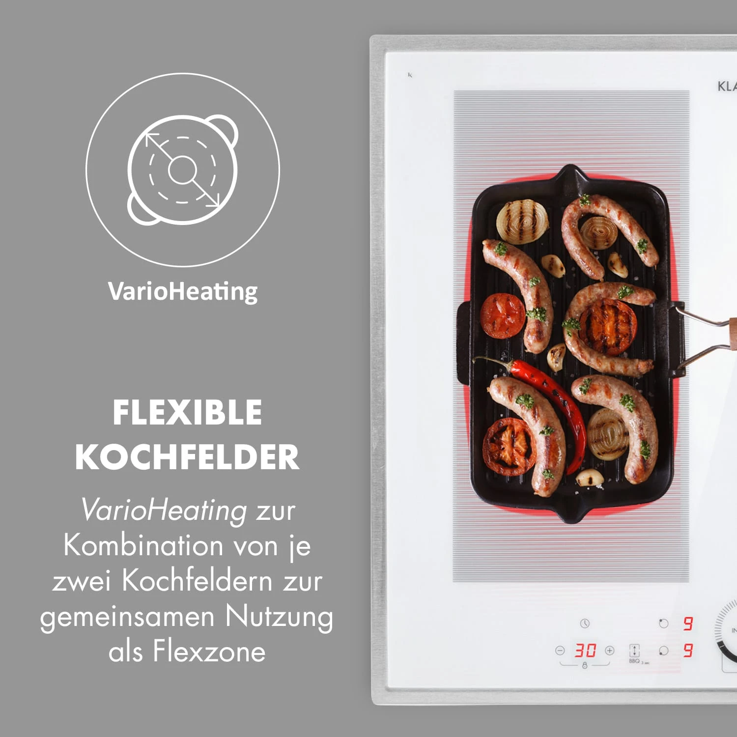 Delicatessa 60 Prime Induktionskochfeld 4 Zonen 7000W Timer 5 Delicatessa 60 Prime Induktionskochfeld 4 Zonen 7000W Timer - Image 3