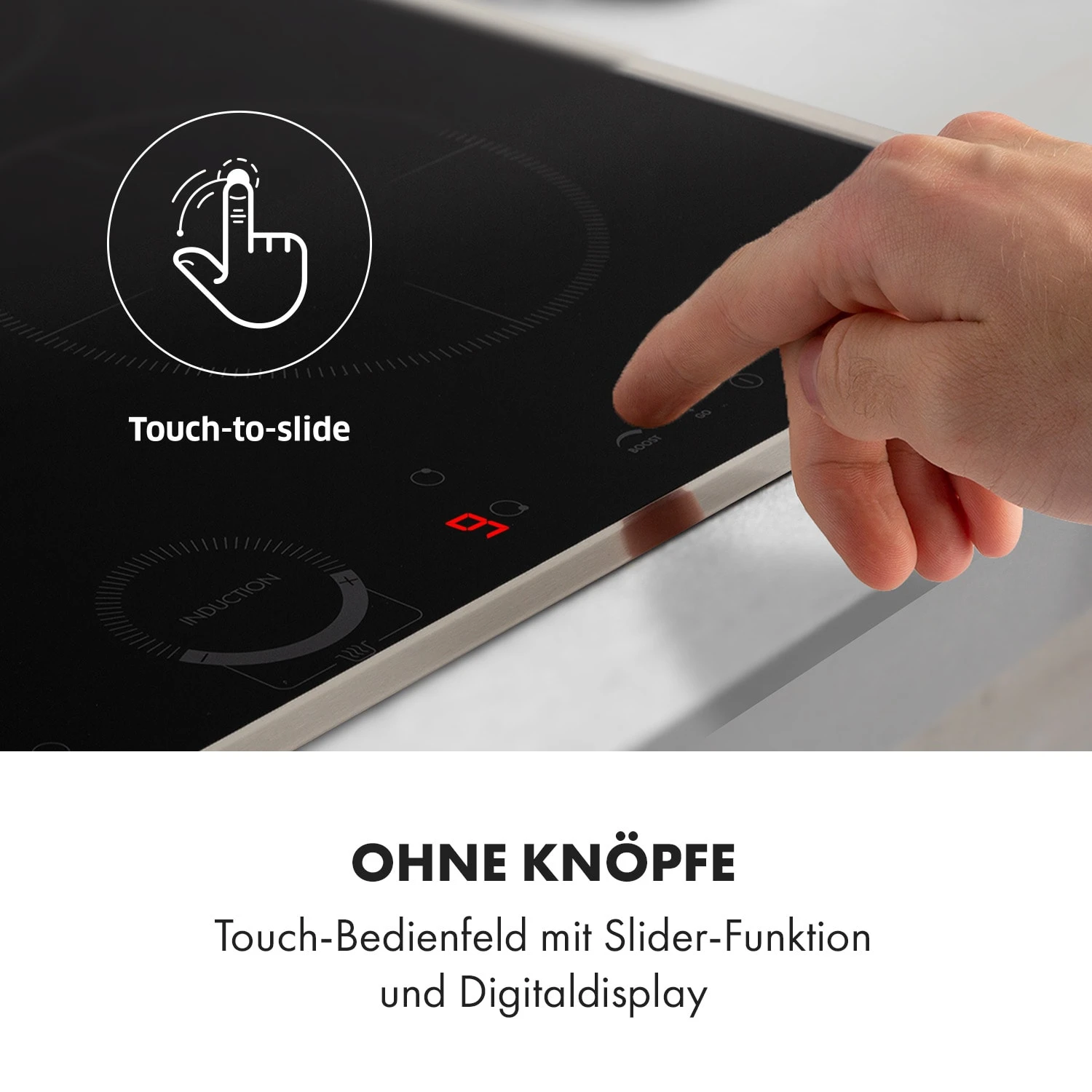 Delicatessa 60 Hybrid Prime Einbaukochfeld Induktion 4 Zonen 7000W 7 Delicatessa 60 Hybrid Prime Einbaukochfeld Induktion 4 Zonen 7000W - Image 5