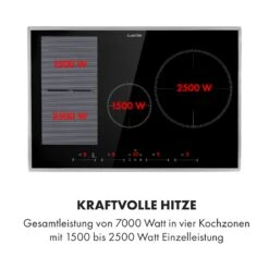 Delicatessa 77 Hybrid Prime Einbaukochfeld Induktion 4 Zonen 7000W -kitchentools Verkäufe 10035269 de 0004 logo