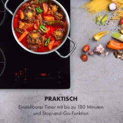 TrinityCook Induktionskochfeld 3400W Touch Control Glas -kitchentools Verkäufe 10035361 de 0006 logo