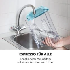 Espressionata Gusto Espressomaschine 1100W 15 Bar Druck -kitchentools Verkäufe 10035377 de 0005 logo