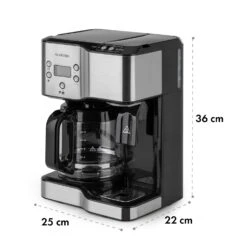 Caldetto Kaffeemaschine 1900W Heißwasserspender 16 Caldetto Kaffeemaschine 1900W Heißwasserspender -kitchentools Verkäufe 10035476 yy 0008 logo Klarstein Caldetto Kaffeemaschine schwarz
