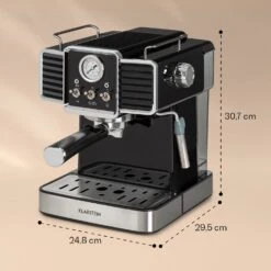 Gusto Classico Espressomaker 1350 Watt 20 Bar Druck 1,5 Liter 17 Gusto Classico Espressomaker 1350 Watt 20 Bar Druck 1,5 Liter -kitchentools Verkäufe 10035564 yy 0008 logo