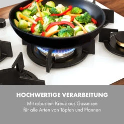 Goldflame 5 Gaskochfeld 5-flammig Messing-Brenner Glaskeramik -kitchentools Verkäufe 10035615 de 0007 logo