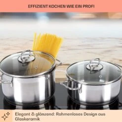 Cookbuddy Doppel-Kochfeld 2400W 5 Leistungsstufen Glaskeramik -kitchentools Verkäufe 10035705 de 0003 usp