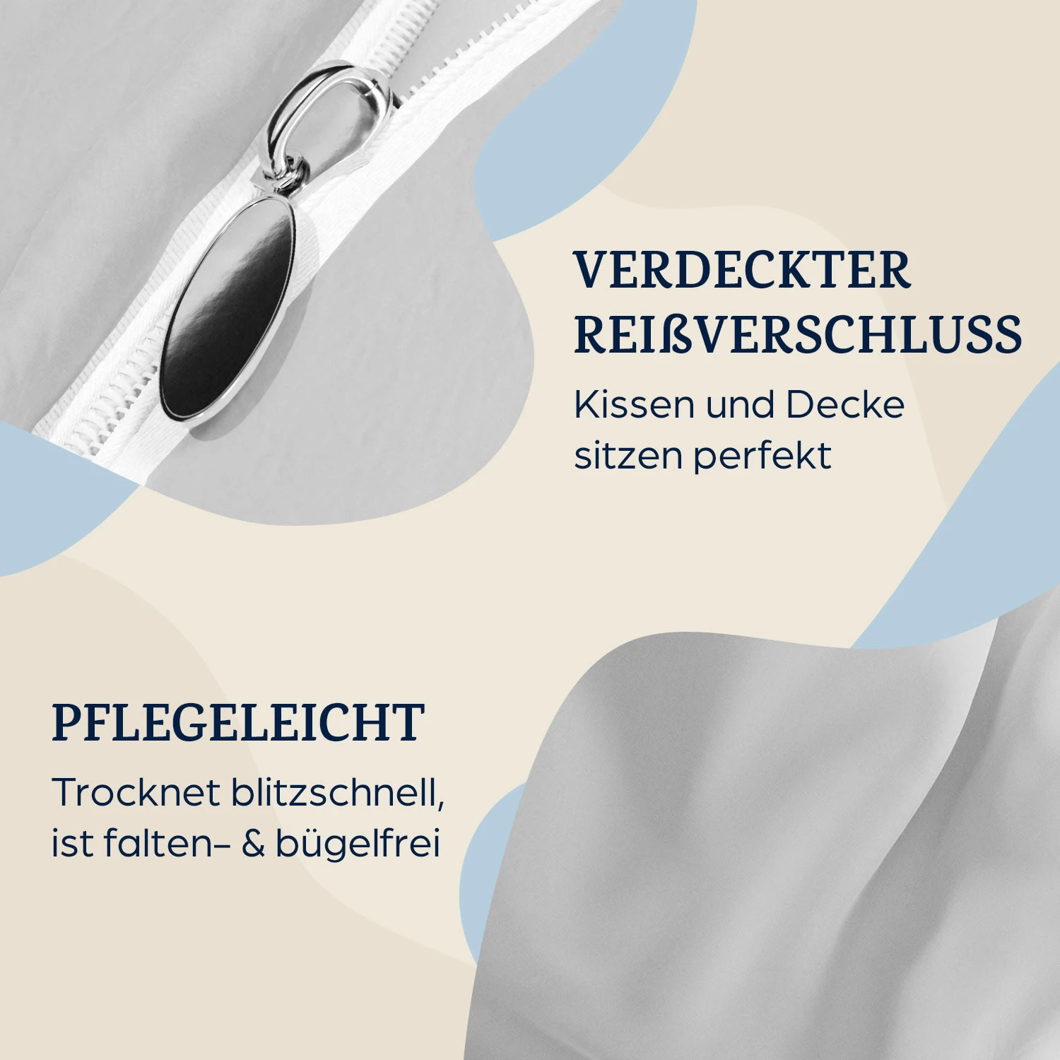 Traumwolle Biber-Bettwäsche 200x200 Cm 5 Traumwolle Biber-Bettwäsche 200x200 Cm - Image 3