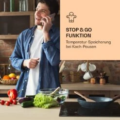 Virtuosa 3 Slim Kochfeld 3 Felder 5000 W Dualzone Timer Keramik -kitchentools Verkäufe 10036334 de 0005 logo