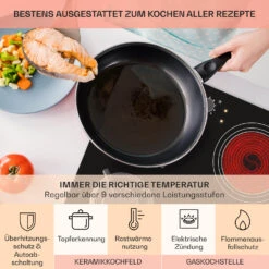 MultiChef 4 Kombi-Gaskochfeld Gas/Glaskeramik 4 Zonen -kitchentools Verkäufe 10036337 de 0005 usp