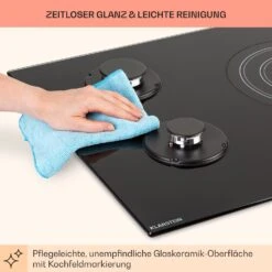 MultiChef 5 Kombi-Gaskochfeld Gas/Glaskeramik 5 Zonen -kitchentools Verkäufe 10036338 de 0008 usp