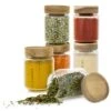 Glaswerk Cassia Gewürzgläser 6 St. 130 Ml Borosilikatglas Holzdeckel Luftdicht -kitchentools Verkäufe 10036357 yy 0001 titel