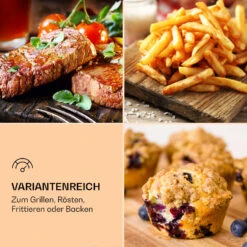 AeroVital Deluxe Heißluftfritteuse 1700W 5,4 Liter Edelstahl -kitchentools Verkäufe 10036476 de 0003 logo