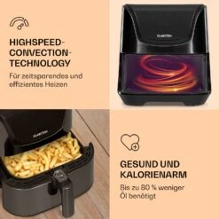 AeroVital Deluxe Heißluftfritteuse 1700W 5,4 Liter Edelstahl -kitchentools Verkäufe 10036476 de 0005 logo