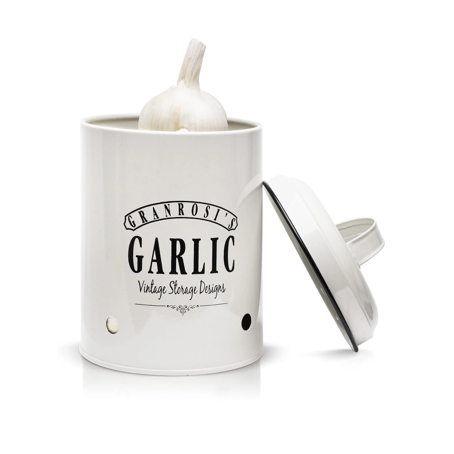 Montana Knoblauchtopf Emaille-Stahlblech 12 X 18 Cm (ØxH) Rostfrei 5 Montana Knoblauchtopf Emaille-Stahlblech 12 X 18 Cm (ØxH) Rostfrei - Image 3