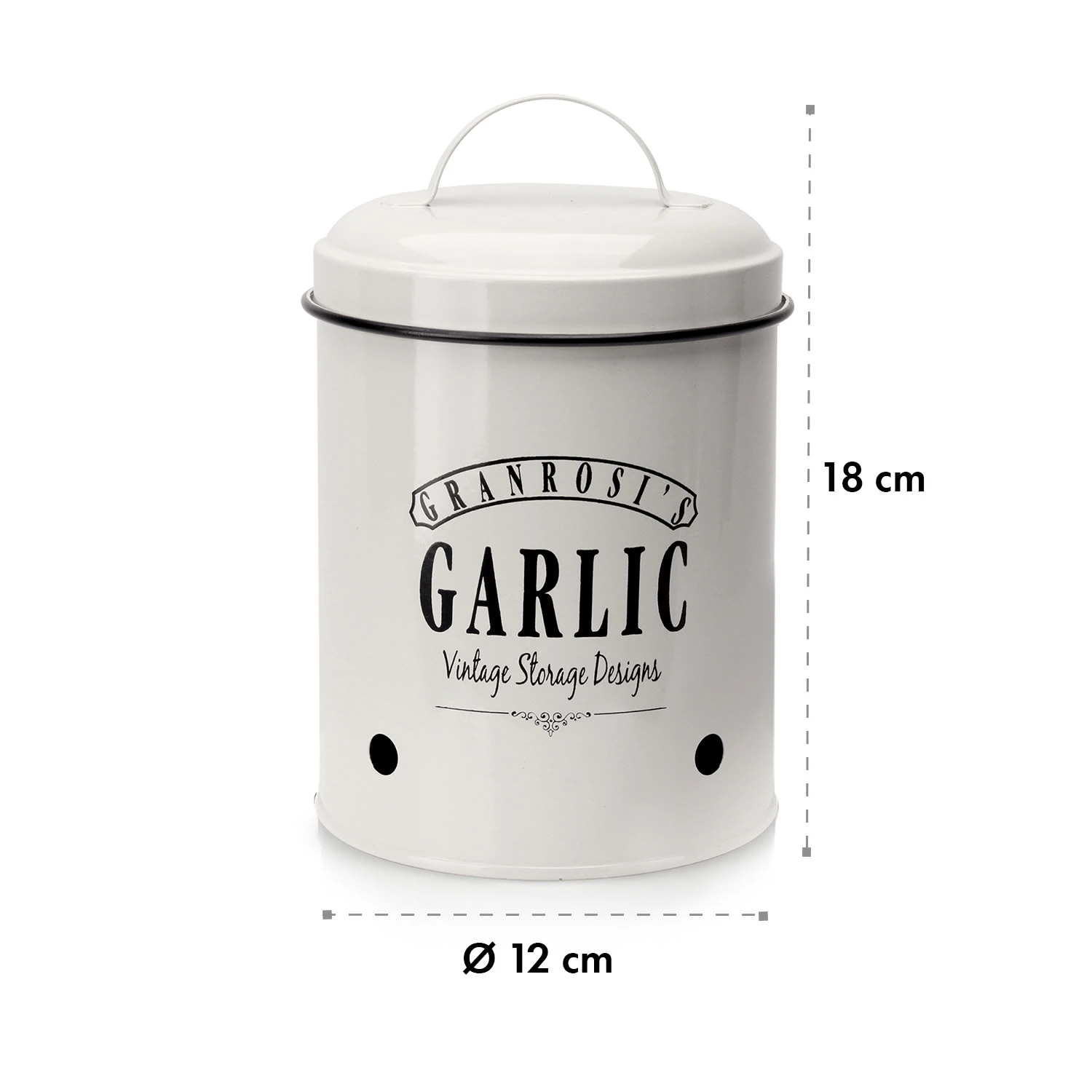 Montana Knoblauchtopf Emaille-Stahlblech 12 X 18 Cm (ØxH) Rostfrei 8 Montana Knoblauchtopf Emaille-Stahlblech 12 X 18 Cm (ØxH) Rostfrei - Image 6