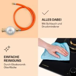 Goldflame 3 Gaskochfeld 3-flammig Messing-Brenner Glaskeramik -kitchentools Verkäufe 10037805 de 0006 logo